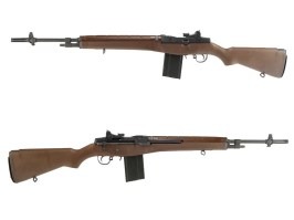 Airsoft rifle M14 GBB - brown - full metal, blowback [WE]