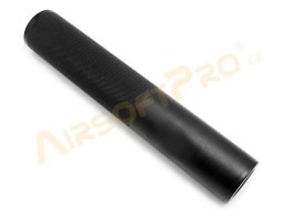 Metal silencer 185 x 38mm - black [Well]