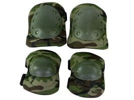 Elbow and knee pad set - Woodland [Imperator Tactical]
