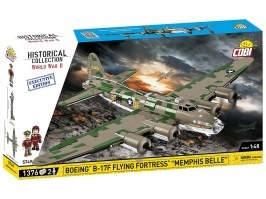 Stavebnice WW II Boeing B-17F Flying Fortress (1:48), Executive Edition [Cobi]