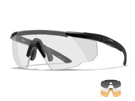 Gafas SABER Advanced Negro - transparente, humo, óxido claro [WileyX]