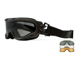 Taktické brýle SPEAR Dual Lens - čiré, tmavé, bronzové [WileyX]