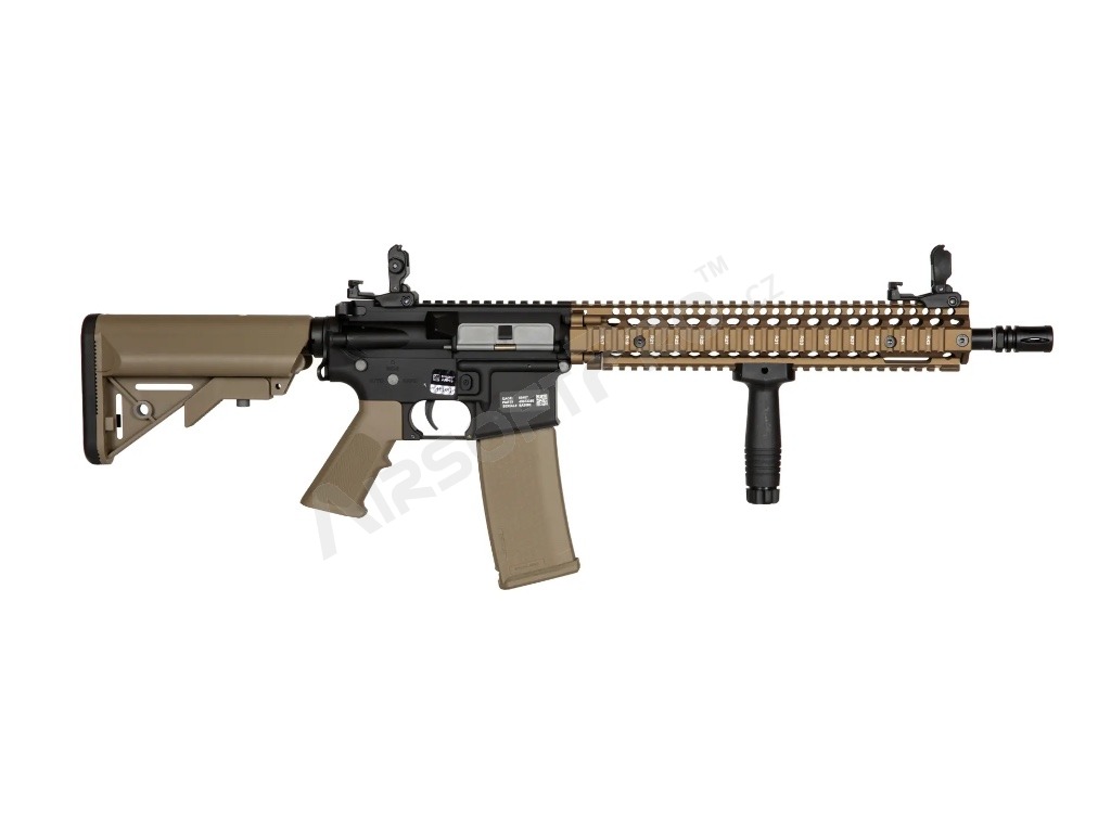 Airsoft rifle Daniel Defense® MK18 SA-E26 EDGE™ Carbine Replica - Chaos Bronze [Specna Arms]