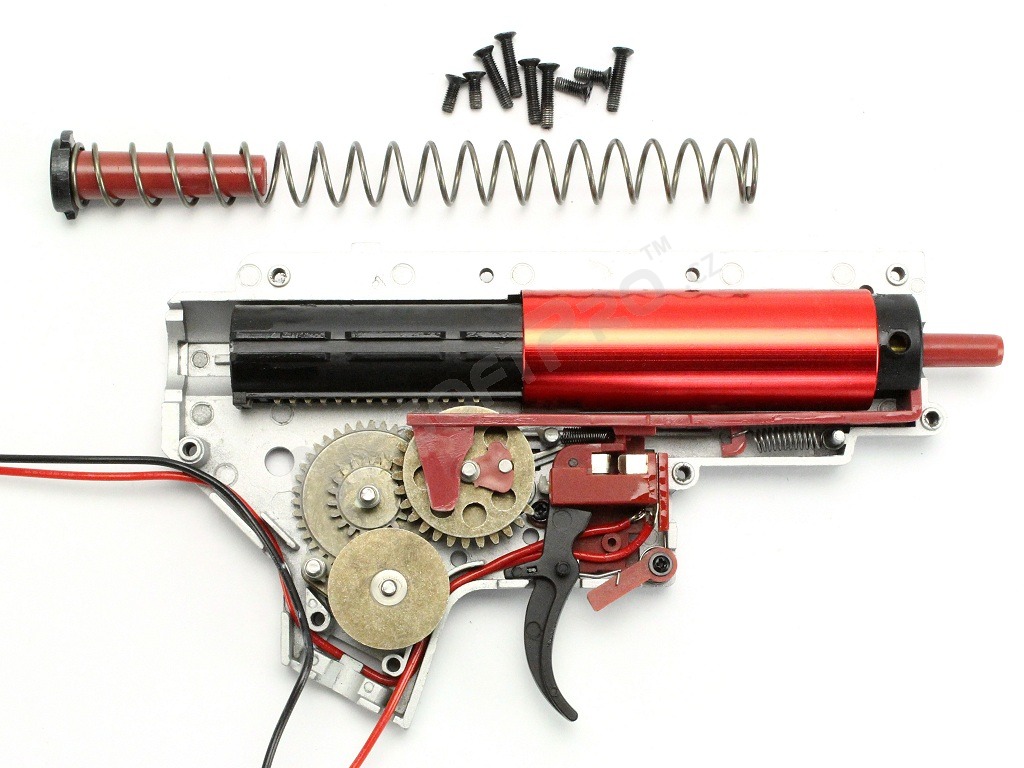 Kompletný QD mechabox V2 pre M4/16 s M120 - káble do pažby [Shooter]