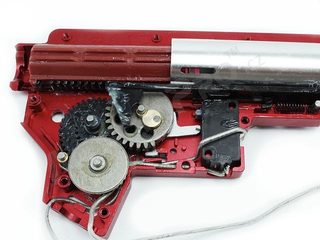 Complete CNC QD gearbox V2 for M4/16 with M150 - wiring to front [Shooter]