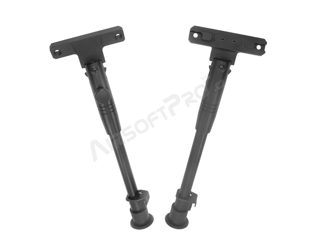 Bípode giratorio de montaje lateral que incluye soporte KeyMod / M-LOK [JJ Airsoft]