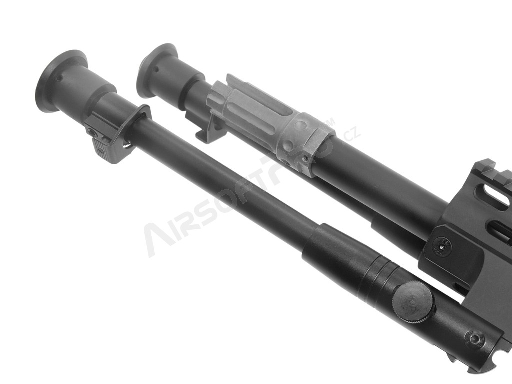 Bípode giratorio de montaje lateral que incluye soporte KeyMod / M-LOK [JJ Airsoft]