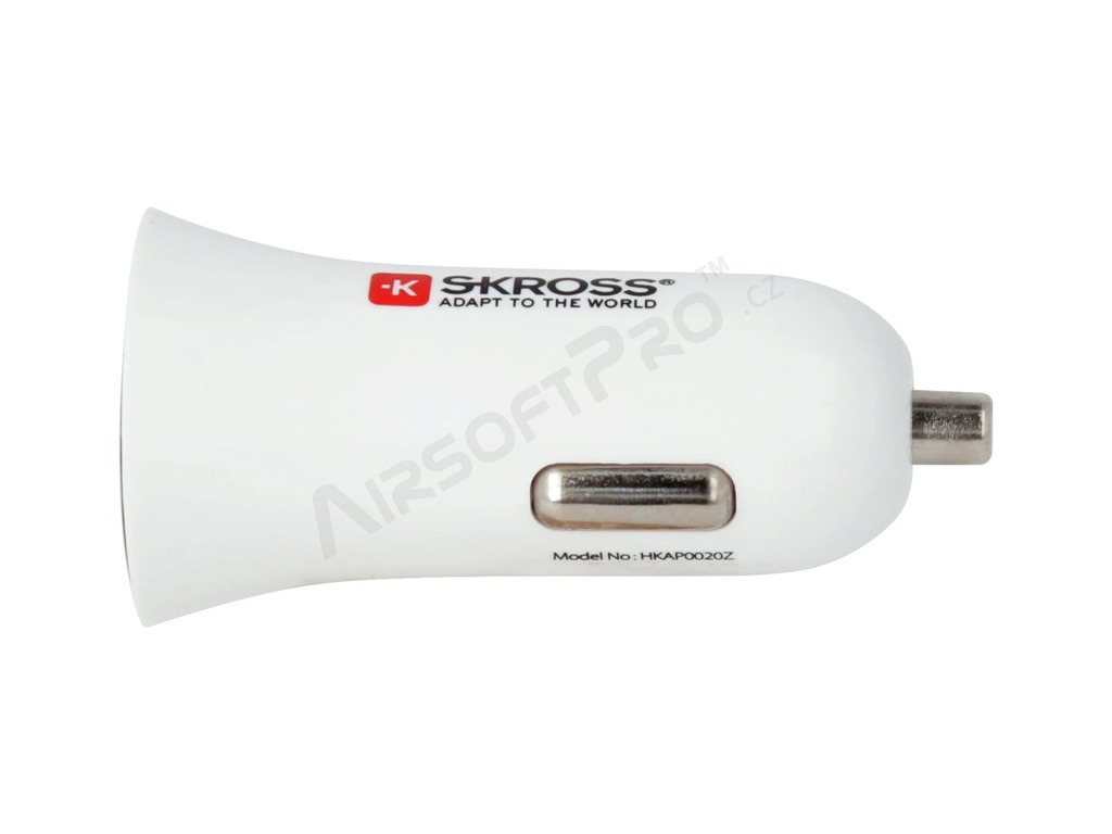 Cargador USB para coche DC27, 2xUSB-A, 3400mA [SKROSS]