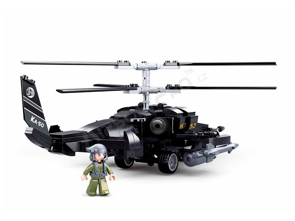 Modelo de ladrillo M38-B0752 Helicóptero de ataque Ka-50 [Sluban]