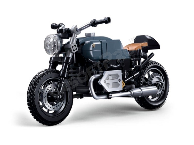Modelo Ladrillos M38-B1134 Motocicleta Latte [Sluban]