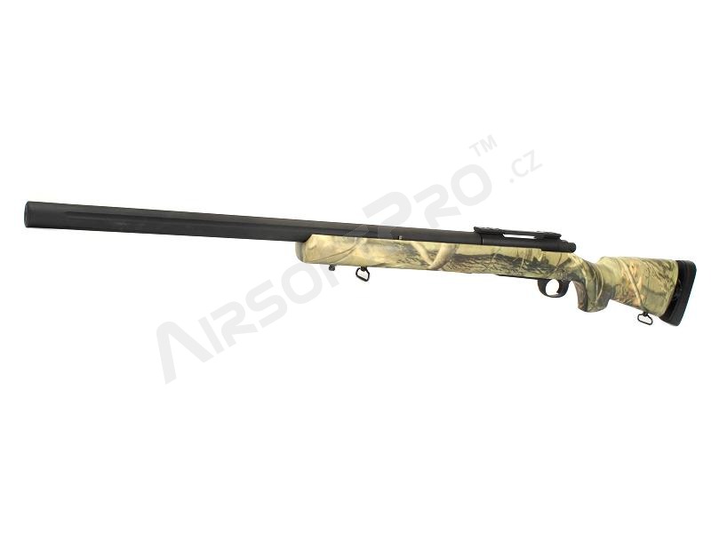 Airsoft sniper M24 Military - Jungle (potisk listí),(SW-04JS) + UPGRADE 150m/s zdarma [Snow Wolf]