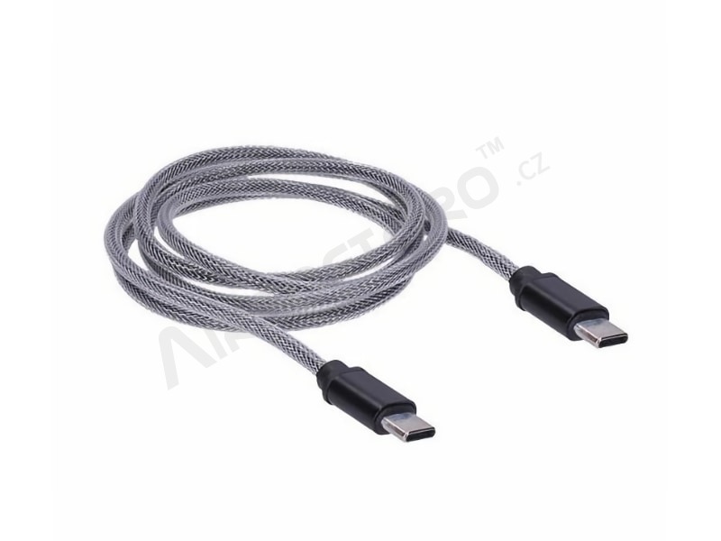 Cable USB duradero USB-C a USB-C, 1 m [Solight]