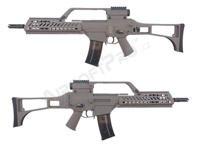 Airsoftová zbraň SA-G10 EBB KeyMod s optikou, TAN [Specna Arms]