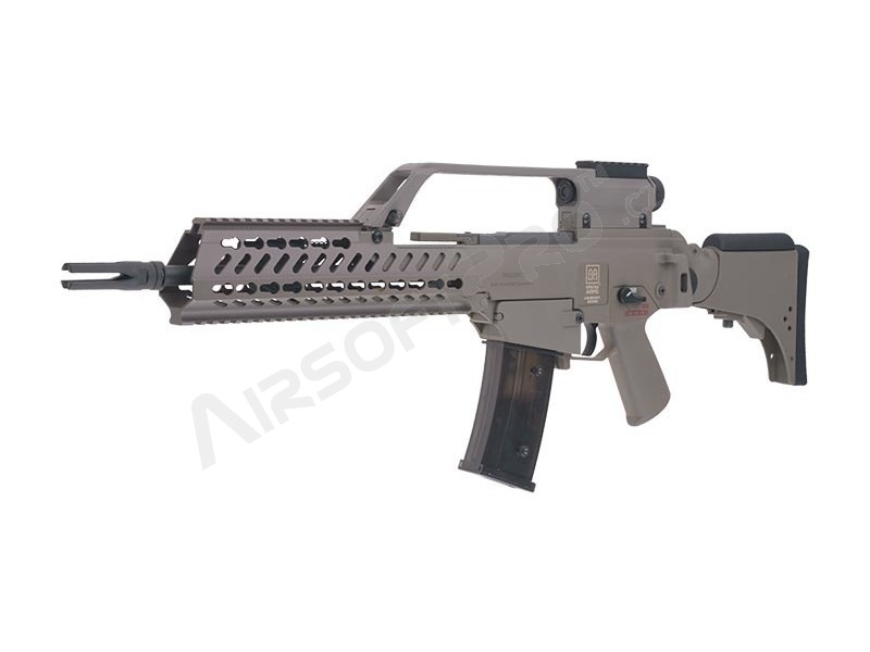 Airsoftová zbraň SA-G10V EBB KeyMod s optikou, TAN [Specna Arms]