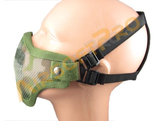 Máscara de protección facial STRIKE con malla - jungla [EmersonGear]