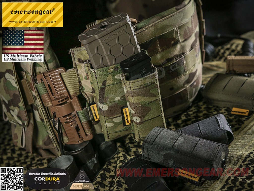 Funda para cargador de pistola LCS - Multicam Negro [EmersonGear]