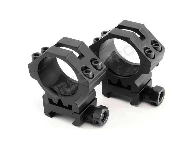 Soporte óptico de dos piezas de 30 mm para carril RIS (bajo) [Theta Optics]