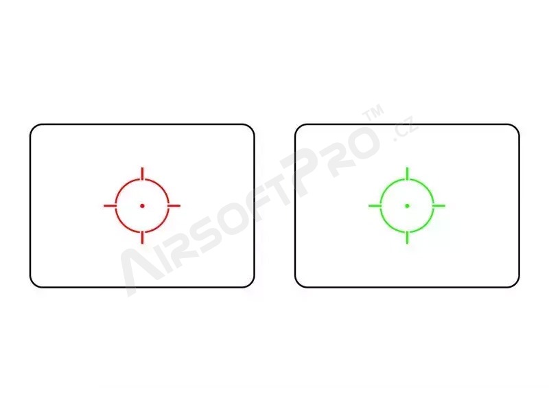 XTO Red Dot Sight Replica - fekete [Theta Optics]