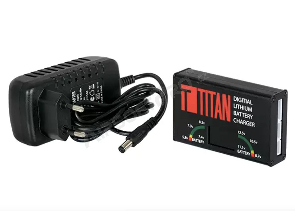 Cargador digital para baterías de Li-Ion, Li-Po [TITAN]