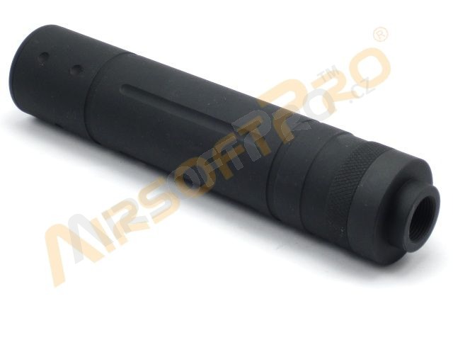 Silenciador metálico145 x 31mm - negro [A.C.M.]