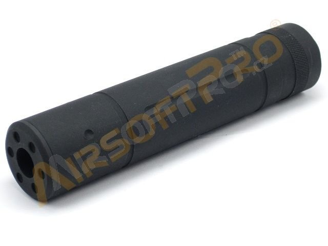 Silenciador metálico145 x 31mm - negro [A.C.M.]