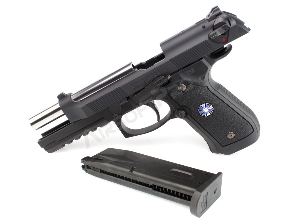 Airsoftová pistole Biohazard Albert.W. Model 01P, plyn blowback (GBB) [Tokyo Marui]