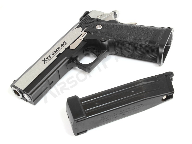 Airsoft pistol Hi-Capa Xtreme .45, gas blowback (GBB), FULL AUTO [Tokyo Marui]