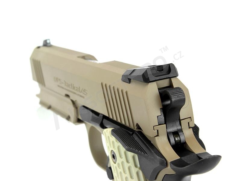 Airsoftová pistole Desert Warrior 4.3, plyn blowback (GBB) [Tokyo Marui]