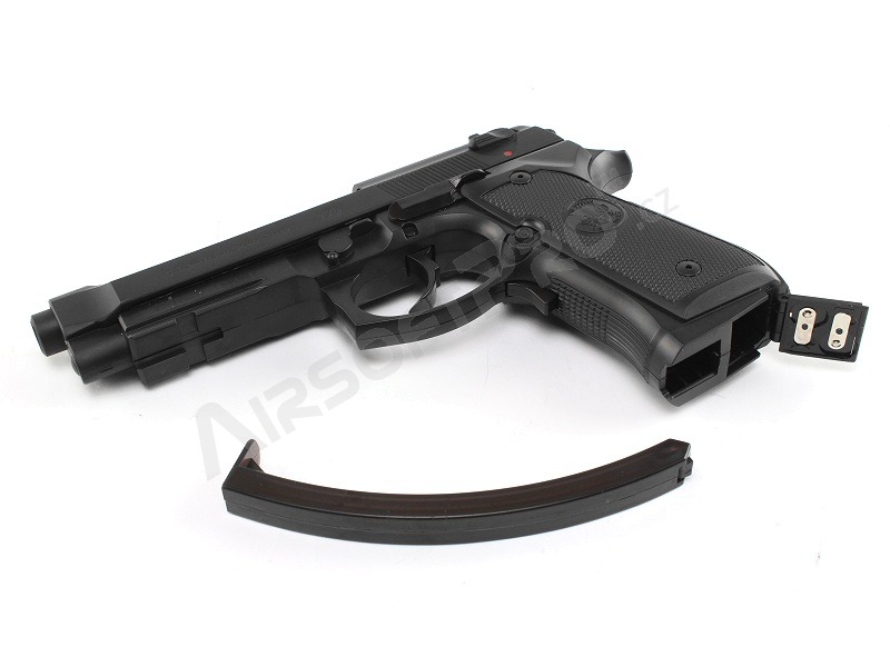 Airsoftová elektrická pistole M9A1, střelba dávkou, blowback (EBB) [Tokyo Marui]