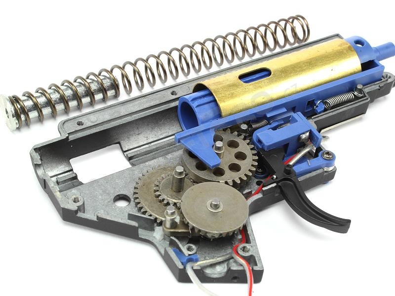 V2 Complete Complete Gearbox V2 For M4 16 With M130 Rear Wiring Airsoftpro Cz