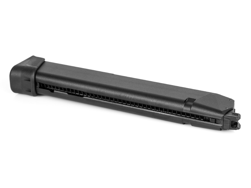 Holster Cuisse VEGA En Cordura Pour Glock 17 Et Similaires - Noir, Droitier, Réglable, Fabrication Italienne