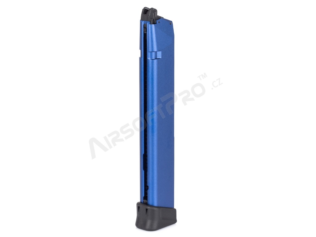 CNC Plynový zásobník Lightweight na 50 rán pre TM/WE/VFC G-series pištoľ - modrý [TTI AIRSOFT]