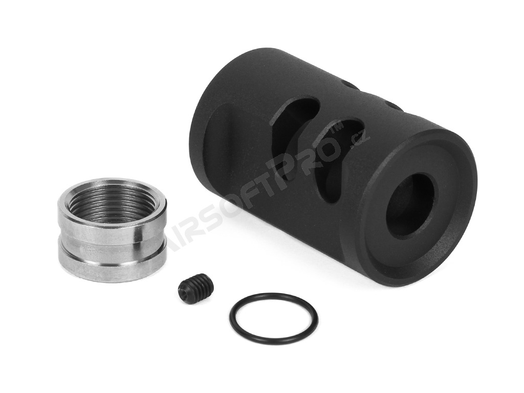 TYPE-A Compensator (14mmCCW) for AAP-01- black [TTI AIRSOFT]