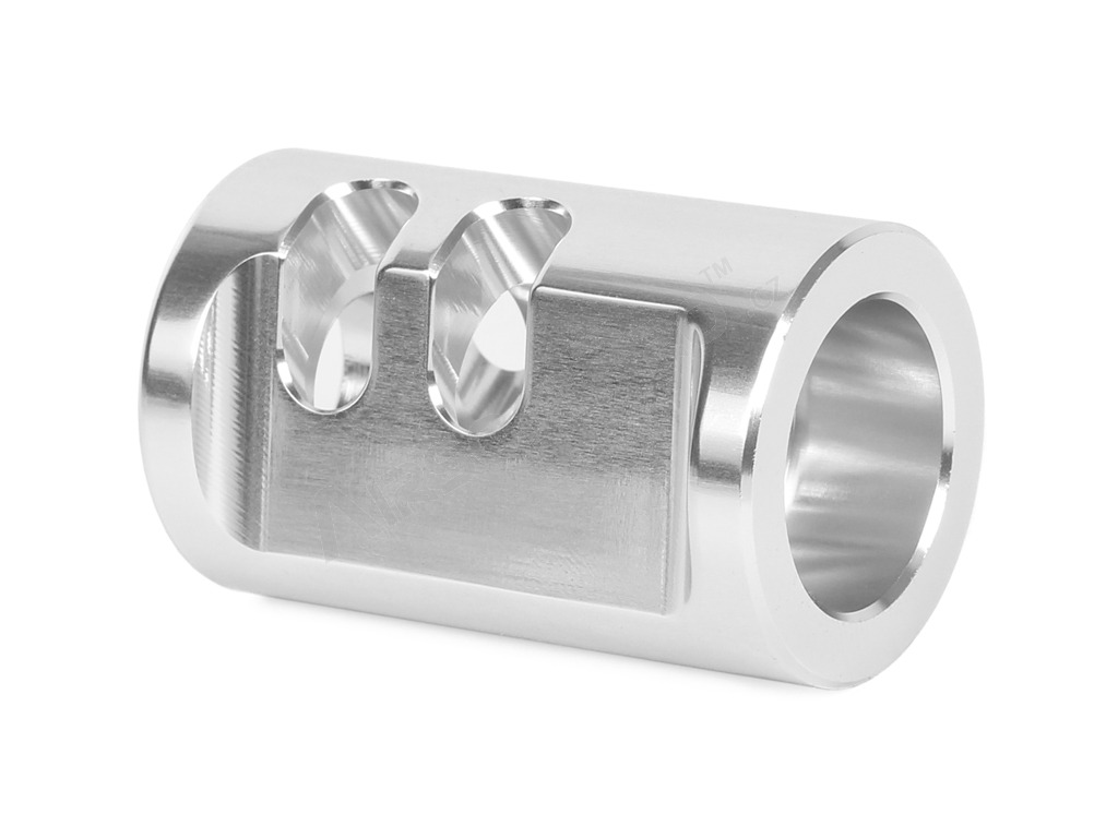 TYPE-A Compensator (14mmCCW) for AAP-01 - silver [TTI AIRSOFT]