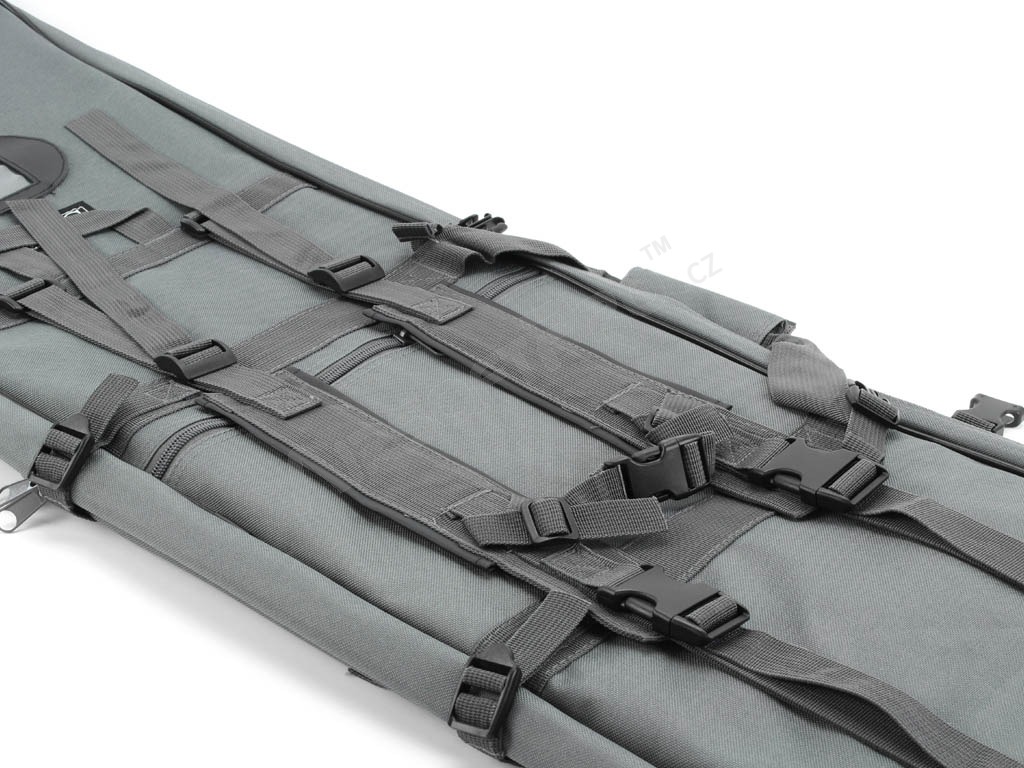Bolsa de transporte doble para fusiles de francotirador - 120cm - gris [UFC]