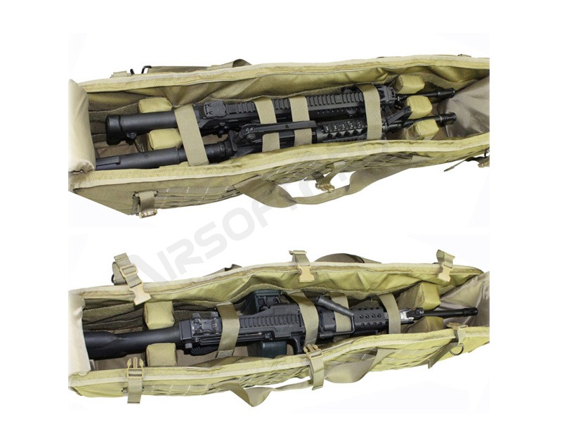 Bolsa para fusil M249, 115 cm - Gris oliva [UFC]