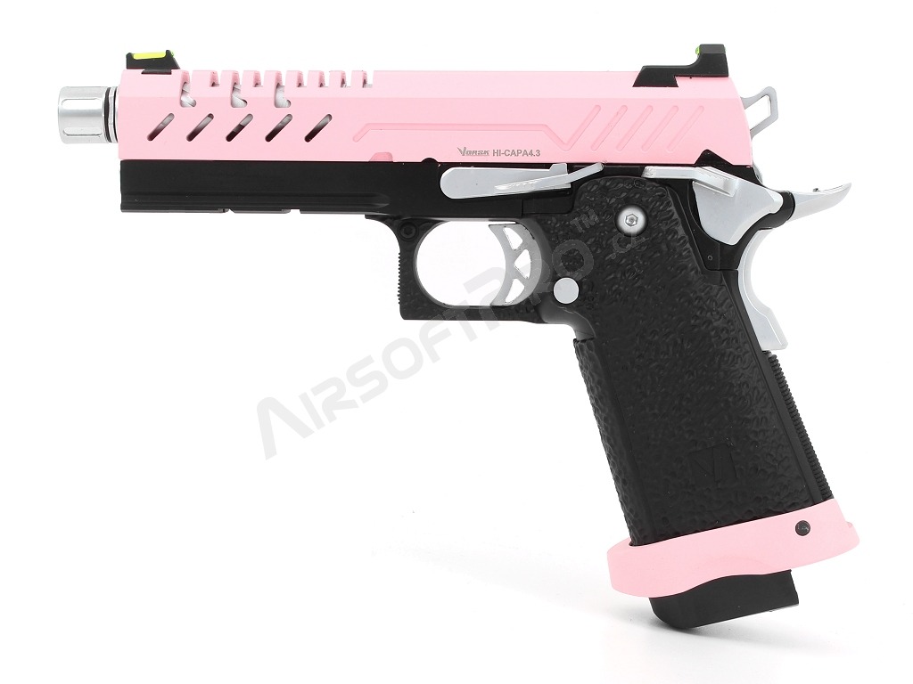 Airsoft GBB pistol Hi-Capa 4.3, Pink [Vorsk]
