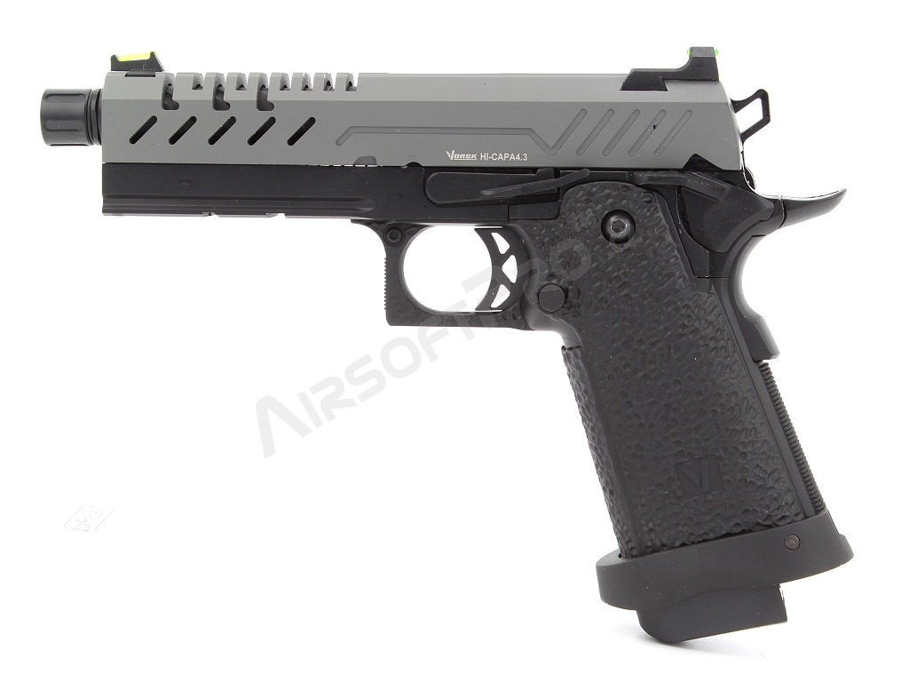 Airsoft GBB pistol Hi-Capa 4.3, Grey slide [Vorsk]
