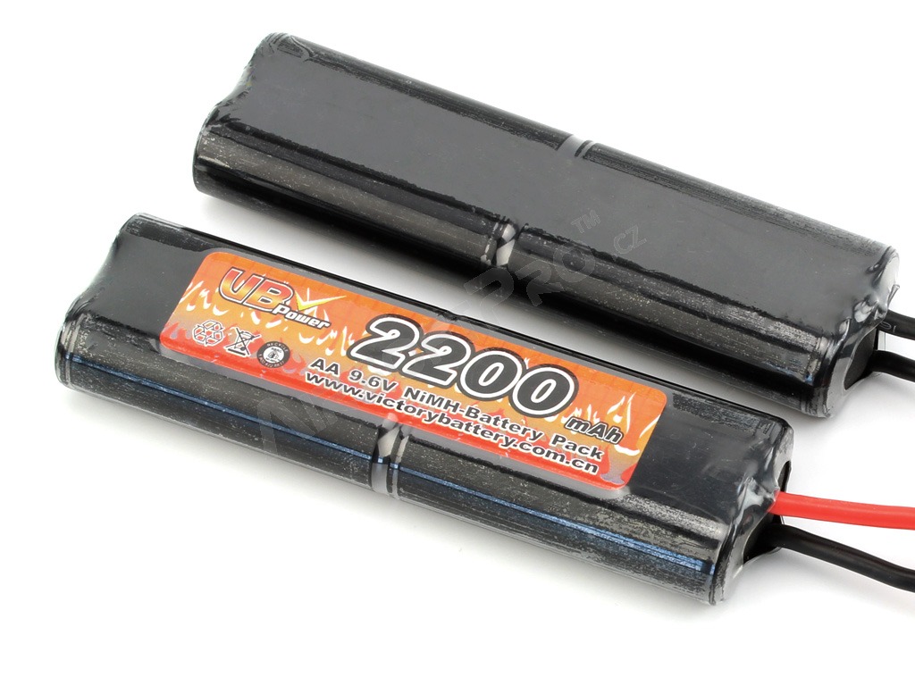 Batería NiMH 9,6V 2000mAh - Twin AA [VB Power]