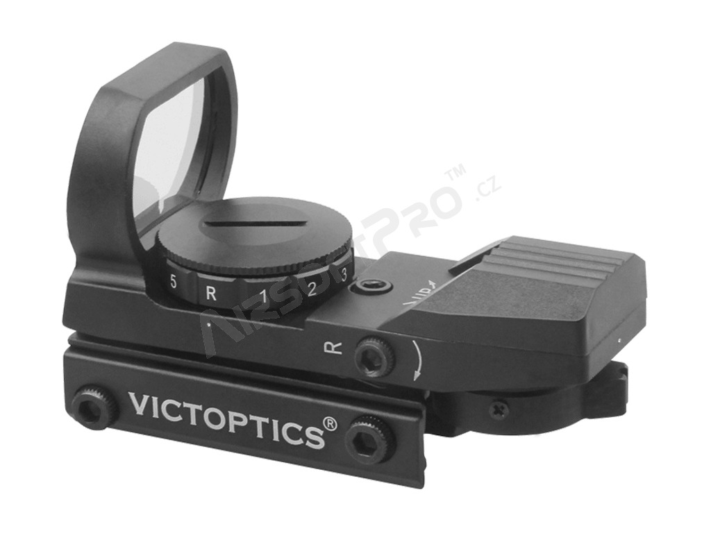 Vörös pontcélpont VictOptics Z1 1x23x34 fecskefarok 11mm [Vector Optics]