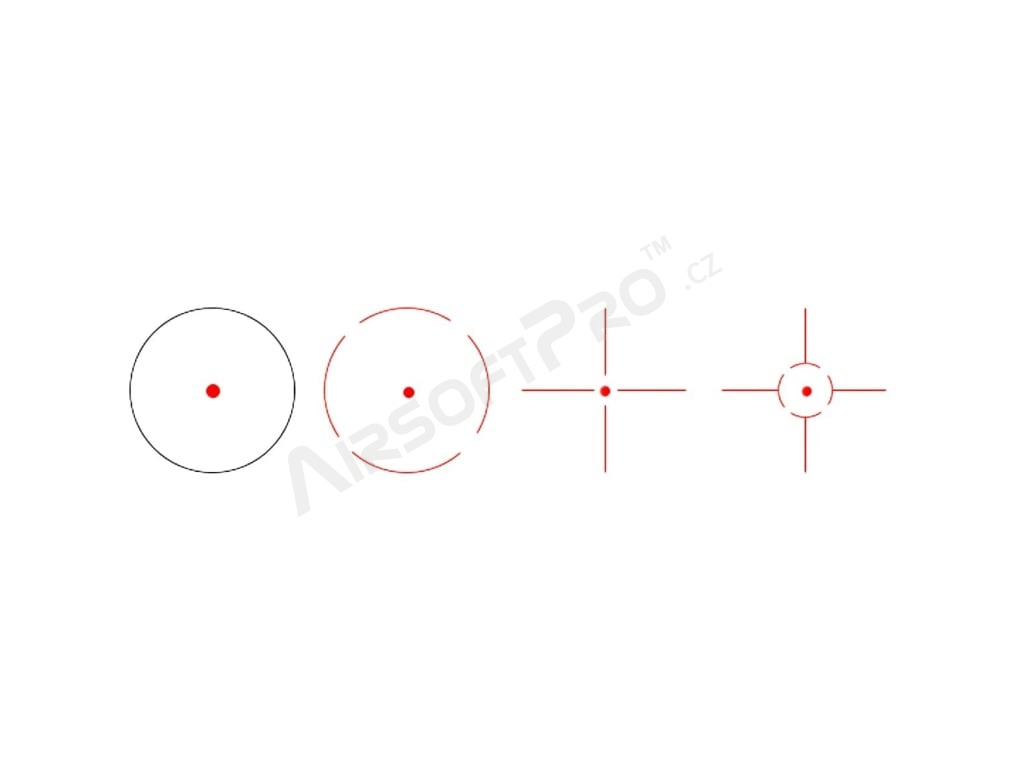 Mira de Punto Rojo VictOptics Z3 1x22x33 - Negro [Vector Optics]