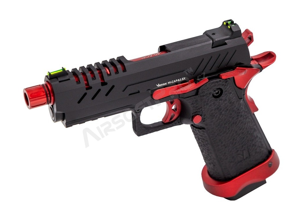 Pistola Airsoft GBB Hi-Capa 3.8 PRO - Rojo MATCH [Vorsk]
