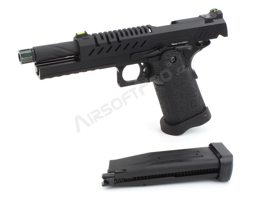 Airsoftová pistole Hi-Capa 5.1, GBB - černá [Vorsk]