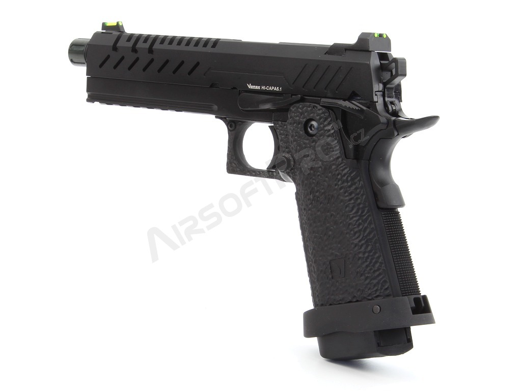 Airsoftová pistole Hi-Capa 5.1, GBB - černá [Vorsk]