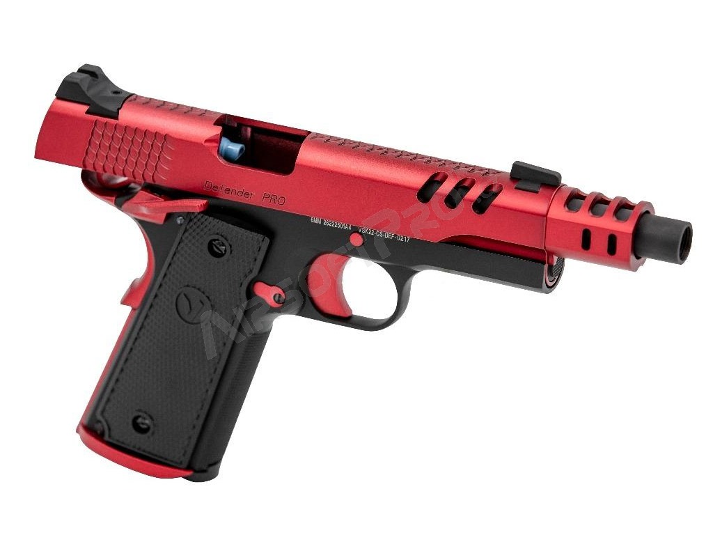 Airsoftová pistole CS Defender Pro MEU, GBB - červená [Vorsk]