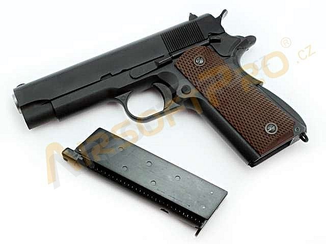 Airsoft pistol 1943 A1 4.3” - gas blowback, full metal, 2x magazine [WE]