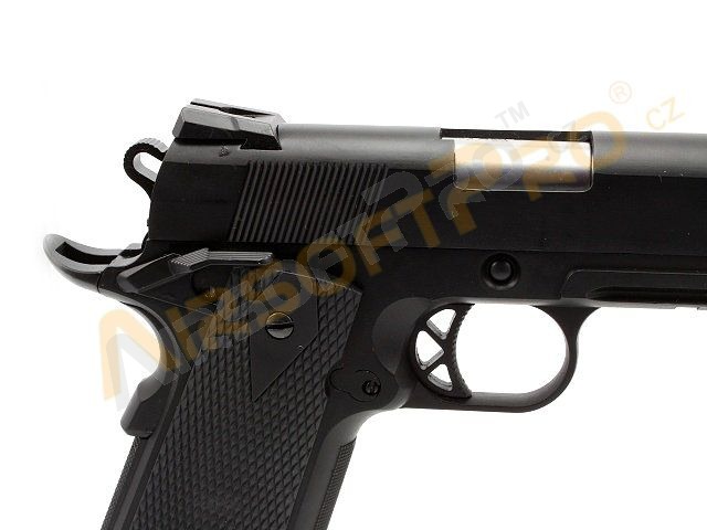 Airsoftová pistole 1911B - celokov, 2x zásobník, blowback [WE]