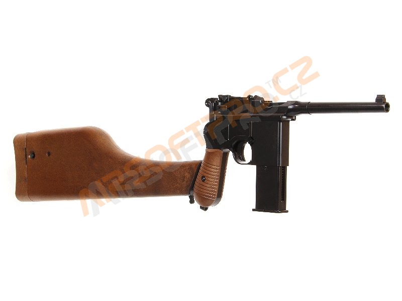 Airsoftová pistole WE 712, celokov, blowback, full auto [WE]