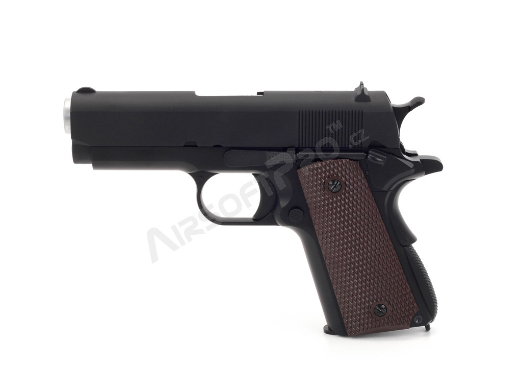 Airsoftová pistole 1911 3.8 A - plyn, blowback, celokov, 2x zásobník [WE]