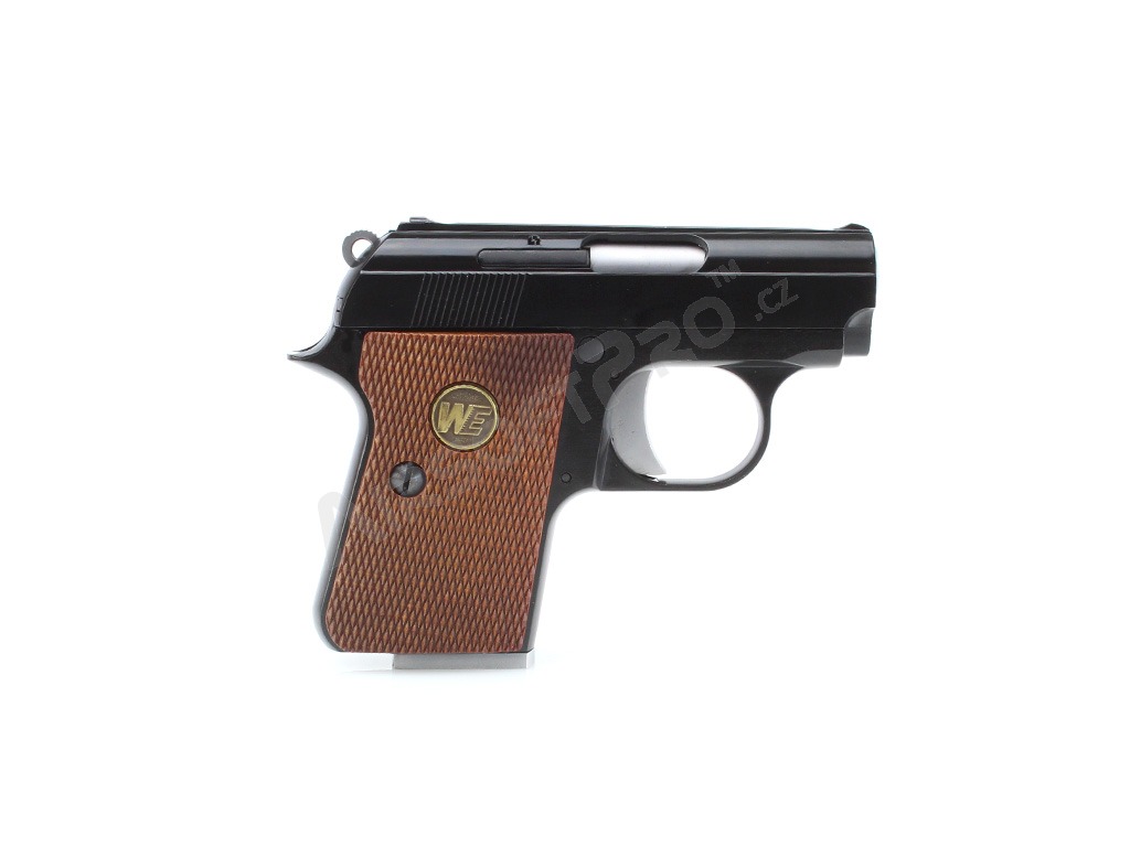 Pistola de airsoft 1908 .25 ACP (CT25)- fullmetal, blowback, negra [WE]